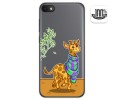 Funda Gel Transparente para Alcatel 1V 2019 diseño Jirafa Dibujos