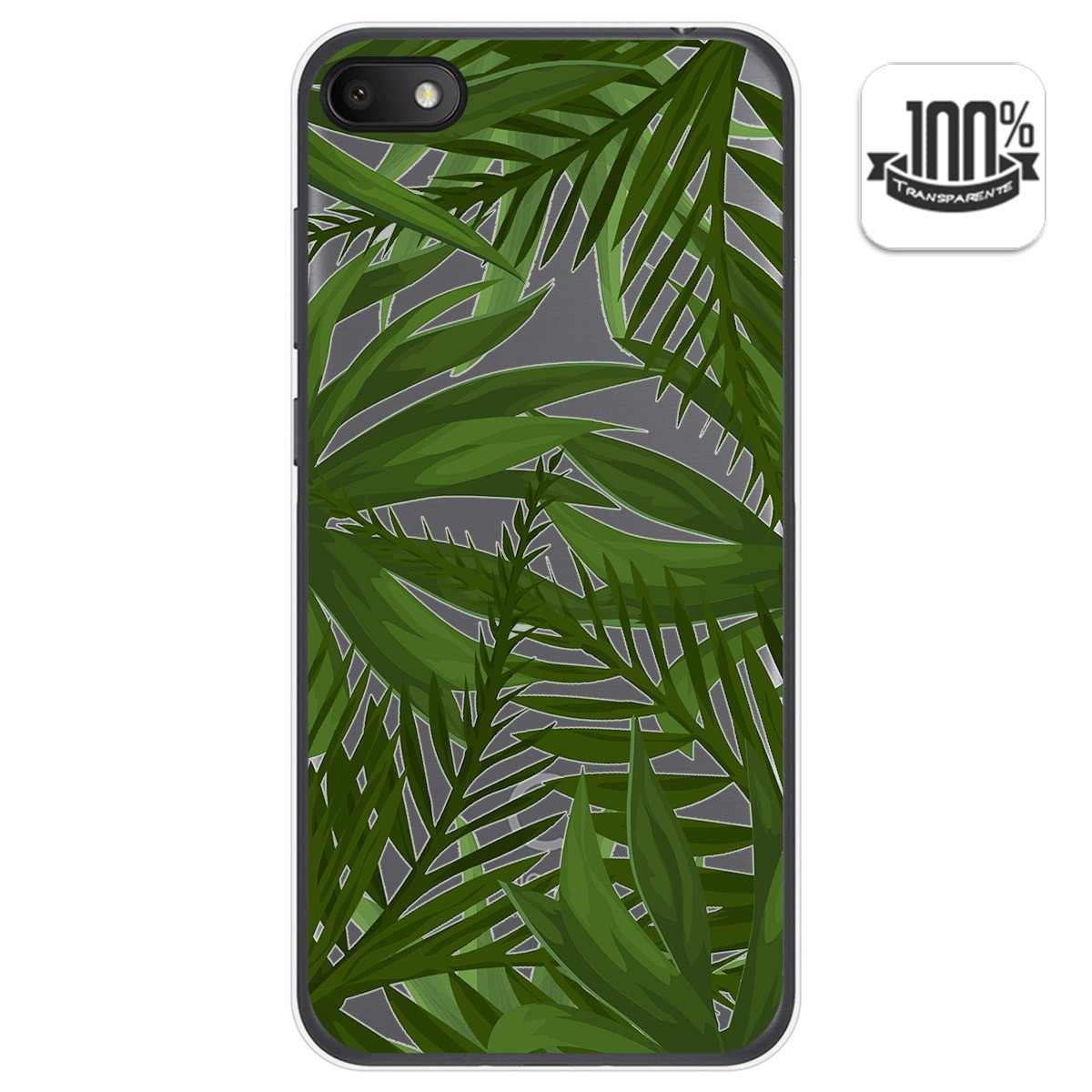 Funda Gel Transparente para Alcatel 1V 2019 diseño Jungla Dibujos
