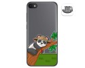 Funda Gel Transparente para Alcatel 1V 2019 diseño Panda Dibujos