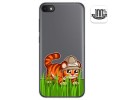Funda Gel Transparente para Alcatel 1V 2019 diseño Tigre Dibujos