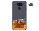 Funda Gel Transparente para Lg K40S diseño Bufalo Dibujos
