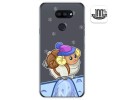 Funda Gel Transparente para Lg K40S diseño Cabra Dibujos