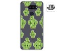 Funda Gel Transparente para Lg K40S diseño Cactus Dibujos