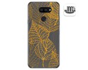 Funda Gel Transparente para Lg K40S diseño Hojas Dibujos