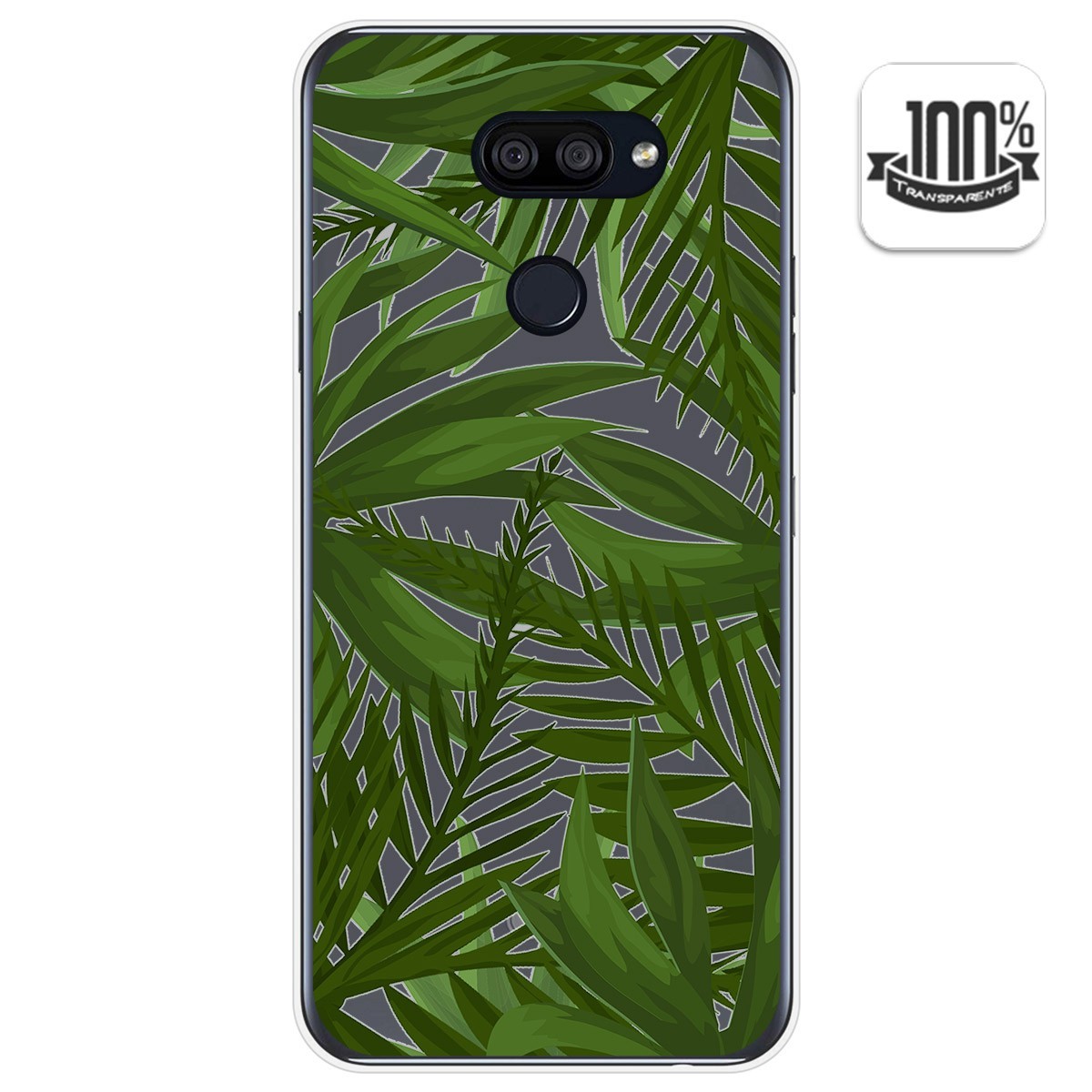 Funda Gel Transparente para Lg K40S diseño Jungla Dibujos