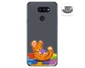 Funda Gel Transparente para Lg K40S diseño Leopardo Dibujos