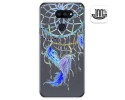 Funda Gel Transparente para Lg K40S diseño Plumas Dibujos