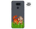 Funda Gel Transparente para Lg K40S diseño Tigre Dibujos
