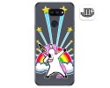 Funda Gel Transparente para Lg K40S diseño Unicornio Dibujos