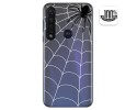 Funda Gel Transparente para Motorola Moto G8 Plus diseño Araña Dibujos