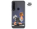 Funda Gel Transparente para Motorola Moto G8 Plus diseño Avestruz Dibujos