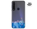 Funda Gel Transparente para Motorola Moto G8 Plus diseño Hipo Dibujos