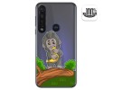 Funda Gel Transparente para Motorola Moto G8 Plus diseño Mono Dibujos