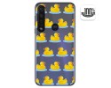 Funda Gel Transparente para Motorola Moto G8 Plus diseño Pato Dibujos