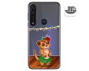 Funda Gel Transparente para Motorola Moto G8 Plus diseño Suricata Dibujos