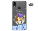 Funda Gel Transparente para Samsung Galaxy A10s diseño Cabra Dibujos