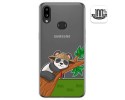 Funda Gel Transparente para Samsung Galaxy A10s diseño Panda Dibujos