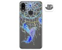 Funda Gel Transparente para Samsung Galaxy A10s diseño Plumas Dibujos