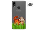 Funda Gel Transparente para Samsung Galaxy A10s diseño Tigre Dibujos