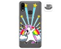 Funda Gel Transparente para Samsung Galaxy A10s diseño Unicornio Dibujos