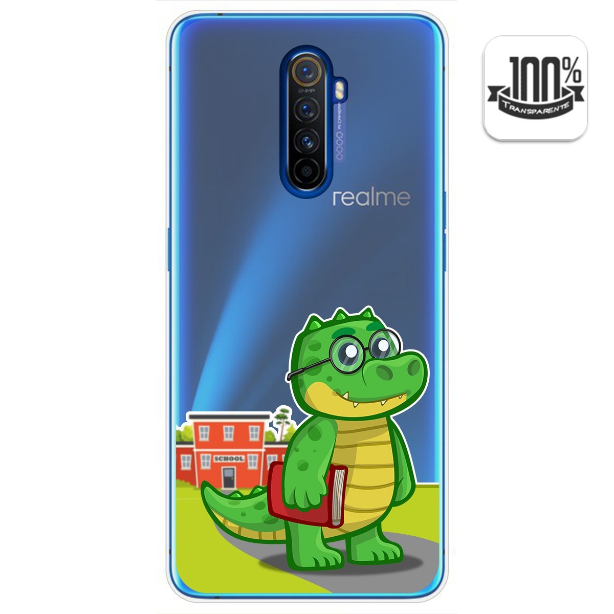 Funda Gel Transparente para Realme X2 Pro diseño Coco Dibujos