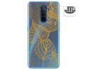 Funda Gel Transparente para Realme X2 Pro diseño Hojas Dibujos