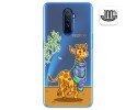 Funda Gel Transparente para Realme X2 Pro diseño Jirafa Dibujos