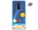 Funda Gel Transparente para Realme X2 Pro diseño Playa Dibujos