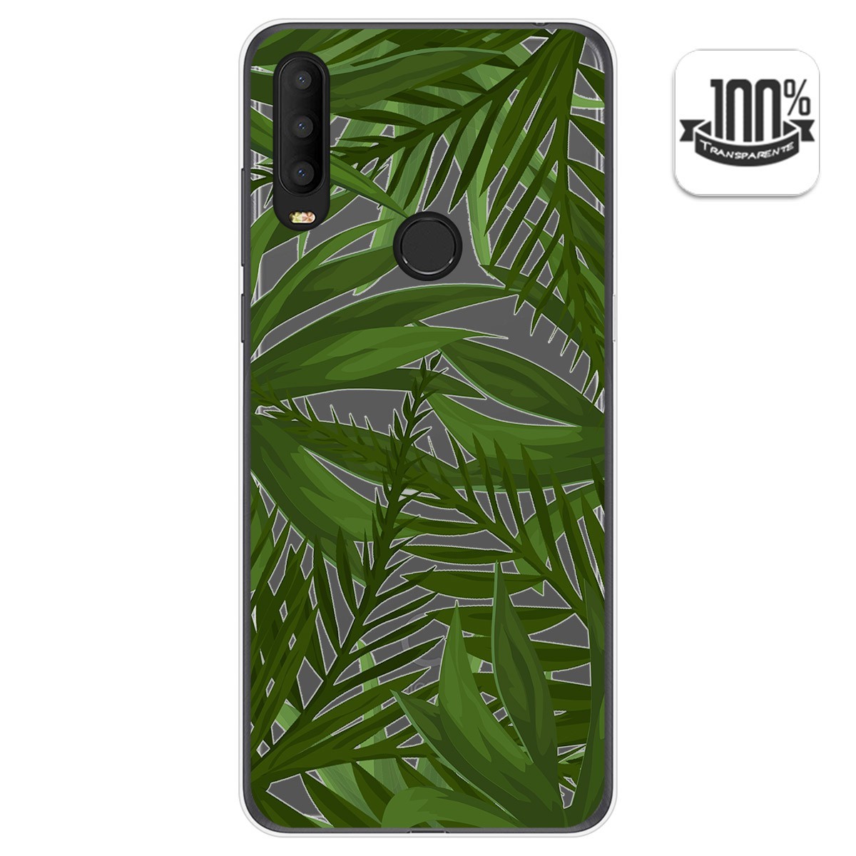 Funda Gel Transparente para Alcatel 3X 2020 diseño Jungla Dibujos