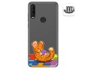 Funda Gel Transparente para Alcatel 3X 2020 diseño Leopardo Dibujos