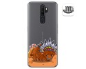 Funda Gel Transparente para Oppo A5 2020 diseño Bufalo Dibujos