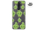 Funda Gel Transparente para Oppo A5 2020 diseño Cactus Dibujos
