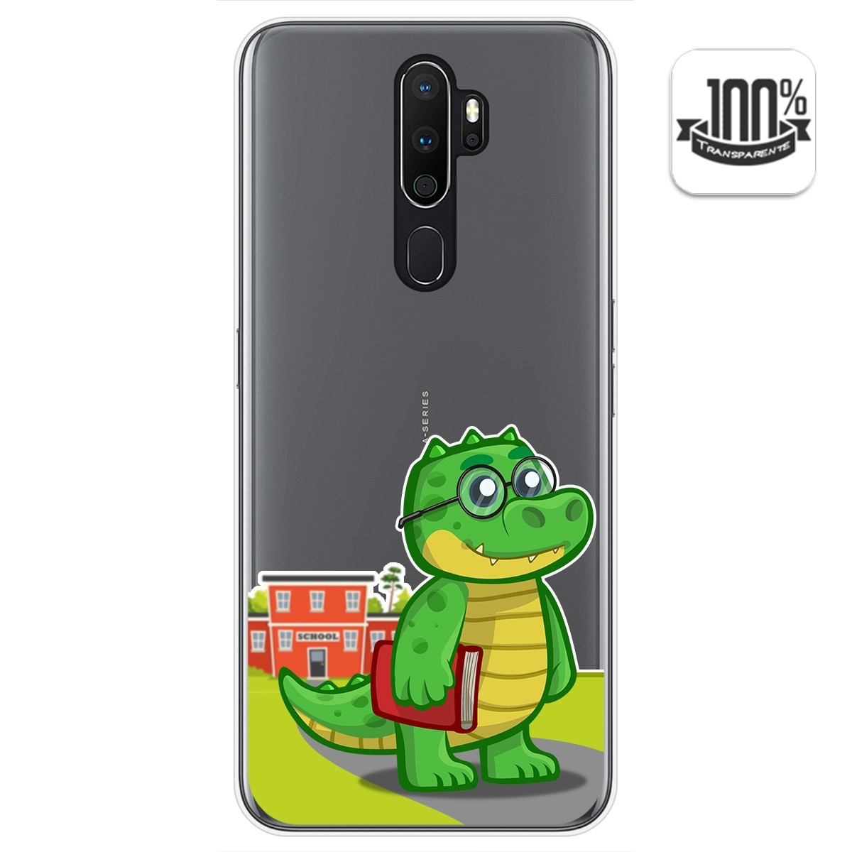 Funda Gel Transparente para Oppo A5 2020 diseño Coco Dibujos