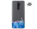 Funda Gel Transparente para Oppo A5 2020 diseño Hipo Dibujos