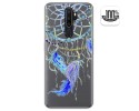 Funda Gel Transparente para Oppo A5 2020 diseño Plumas Dibujos