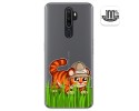 Funda Gel Transparente para Oppo A5 2020 diseño Tigre Dibujos