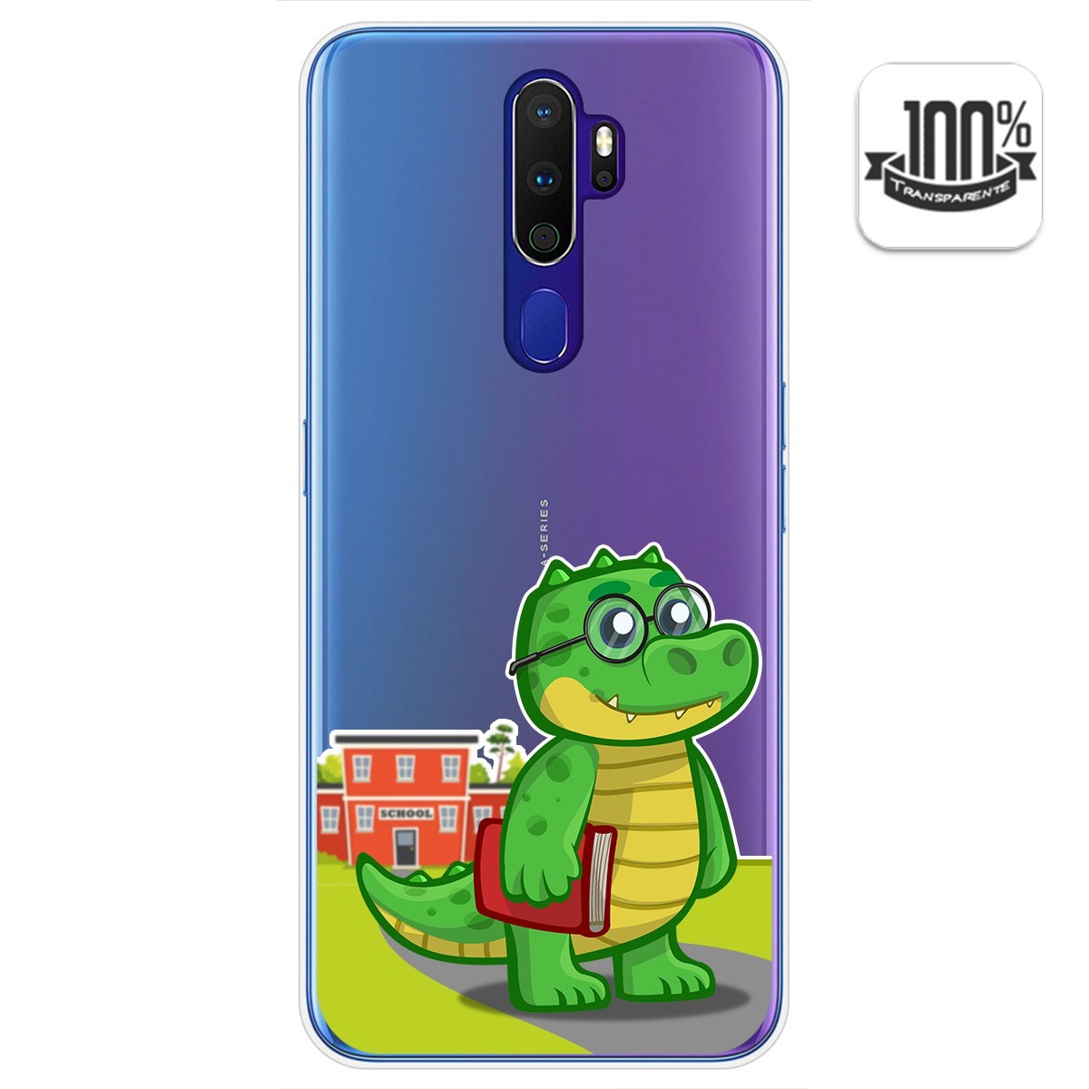 Funda Gel Transparente para Oppo A9 2020 diseño Coco Dibujos