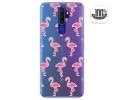 Funda Gel Transparente para Oppo A9 2020 diseño Flamenco Dibujos