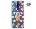 Funda Gel Transparente para Oppo A9 2020 diseño Piña Dibujos