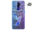Funda Gel Transparente para Oppo A9 2020 diseño Plumas Dibujos