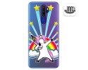 Funda Gel Transparente para Oppo A9 2020 diseño Unicornio Dibujos