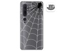 Funda Gel Transparente para Xiaomi Mi Note 10 diseño Araña Dibujos