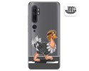 Funda Gel Transparente para Xiaomi Mi Note 10 diseño Avestruz Dibujos