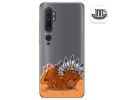 Funda Gel Transparente para Xiaomi Mi Note 10 diseño Bufalo Dibujos