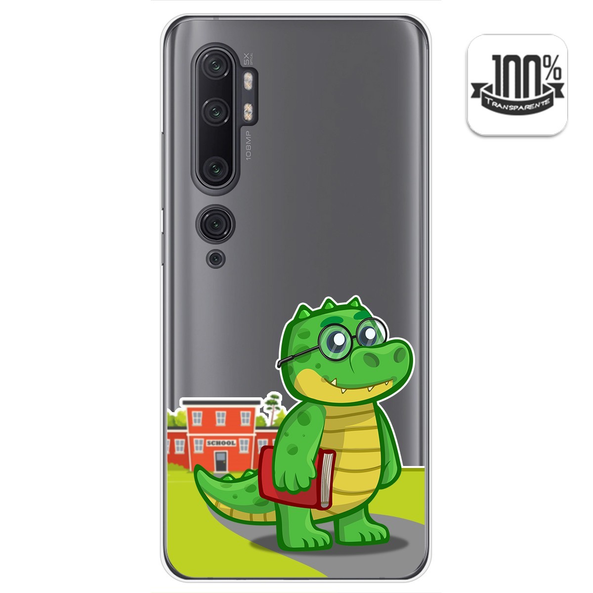 Funda Gel Transparente para Xiaomi Mi Note 10 diseño Coco Dibujos