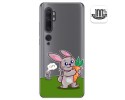 Funda Gel Transparente para Xiaomi Mi Note 10 diseño Conejo Dibujos