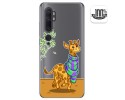 Funda Gel Transparente para Xiaomi Mi Note 10 diseño Jirafa Dibujos