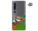Funda Gel Transparente para Xiaomi Mi Note 10 diseño Panda Dibujos