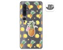 Funda Gel Transparente para Xiaomi Mi Note 10 diseño Piña Dibujos