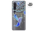 Funda Gel Transparente para Xiaomi Mi Note 10 diseño Plumas Dibujos